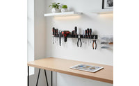 Heavy Duty Wall Mounted Tool Organizer Organized Storage Screwdriver Organizer Stable for Workshop