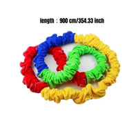 Group Game Rope Easy Storage Elastic Pull Rope High Tensile Strength Exercise Equipment for Children, Outdoor Activities