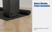 Foam Sponge Soundproof Mat, Vibration Dampening Pad for Subwoofer, Drum, Keyboard