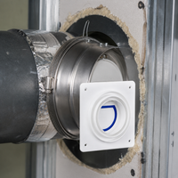 Submarine Backflow Preventer for Kitchen & Bathroom Exhaust Vents