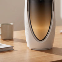 Bladeless Fan with Humidifier Vertical Fan with Night Light Portable for Bedroom, Living Room