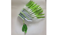 Feather Headdress Woven Feather Headpiece Geometric Bohemian Costume Headwear for Cosplayers, Photo Shoots