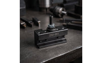 Lathes Tool Post with Adjustment High Accuracy Boring Turning and Facing Holder Precision Ground Hardware for Hobbyists, Metalworking, Machine Shops
