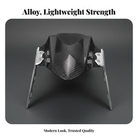 Motorcycle Front Mudguard Sporty Design Universal Motorcycle Mudguard Scooter Front Mudguard Paintable Aluminum Alloy Mud Guard