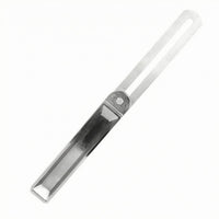Aluminum Alloy Adjustable Angle Measuring Ruler Heavy-Duty Locking Angle Ruler Slotted Arm