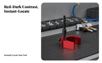 Aluminum Adjustment Tool Red and Black U-Shaped Clamp Tool Compact Metal