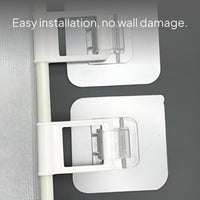 Retractable Pet Gate No-Drill Indoor Mesh Barrier
