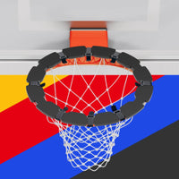Detachable Basketball Hoop Reducer Portable Basketball Scoring Coach Indoor and Outdoor Use Adjustable Hoop Insert Solo Practice for Training, Gym, Court