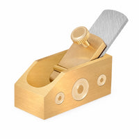 Brass Thumb Plane Compact Small Hand Plane Precision Lightweight for Woodworkers, Instrument Making, Woodworking