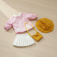 1/6 BJD Doll Clothes Set Cute Doll Outfit Detailed Craftsmanship Toy Accessory