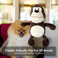 Chew-Resistant Squeaky Duck Dog Toy Long-Lasting Squeaky Duck Toy Soft Texture for Dogs, Young Canines, Fetch Play, Indoors, Backyard