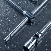 Straight-Bar Socket Wrench Swivel Head socket Wrench Flexible Tool for Mechanics, Handymen, Automotive Repair, Appliance Maintenance