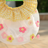 Summer Backless Embroidered Pet Dress for Dogs and Cats