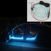 App-controlled RGB car door light