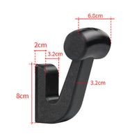 Drill-No-Drill Motorcycle Helmet Hanger Space-Saving Motorcycle Helmet Holder Easy to Install Heavy-Duty for Scooter Riders, Motorcyclists, Cyclists, Garage, Entryway