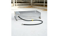 Automatic Livestock Water Trough Stainless Steel Livestock Water Trough Outdoor Waterer for Horses, Cattle, Farm, Pasture, Kennel