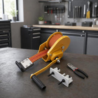 Wire Drawing Tool with Hand Crank Tabletop Benchtop Wire Drawing Tool Secure for Metalworking