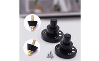Cylindrical Round Collision Lock Threaded Collision Lock Metal Latch Assembly with Striker for Mechanics, Engineering Vehicles, Loaders, Maintenance