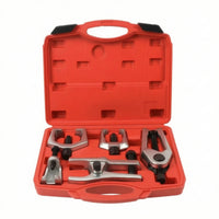 Ball Joint Removal Tool Kit Heavy-Duty Ball Joint Separator with Carrying Case Automotive Pitman Arm and Tie Rod End Puller for Mechanics, Home Garage