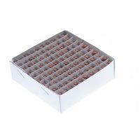 100 Pieces T5 Tapered Bulb 1.2W Low Power Consumption Instrument Panel Bulb Instrument Cluster Lamp Easy Installation