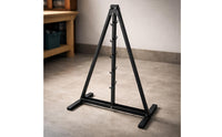 Bolted Joints Triangular Frame Handle Rack Double-Sided Hooks Freestanding Handle Rack