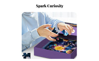 Early Learning 100 Piece Kids Jigsaw Enhances Concentration 3D Effect Jigsaw Improves Hand-Eye Coordination for Boys, Playtime, Home, School