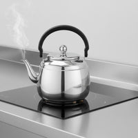 Steaming Kettle Whistle Notification Stainless Stainless Kettle Anti-Scald Handle Large Capacity Boiling Pot for Commercial Users, Cafes