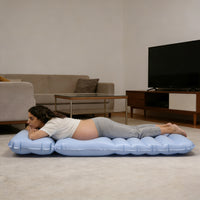 PVC Inflatable Pregnancy Bed for Sleeping, Support Cushion for Lying Flat