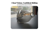 Anti-Fog Motorcycle Helmet Visor Protection Replacement Helmet Visor Windproof Crystal Clear