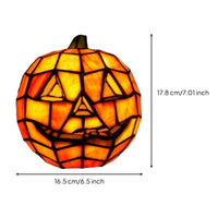 Jack-O'-Lantern Lamp Halloween Pumpkin Lamp Jack-O'-Lantern Night Light Autumn Pumpkin Night Light Gentle for Decorators
