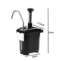 Easy to Press Large Capacity Syrup Pump Commercial Juice Dispenser Food Service Supply for Tea Shop Owners
