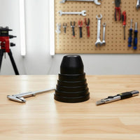 Heat-Resistant LED Dust Cover Flexible Headlight Dust Cover Tapered Headlight Sealing Cap Stepped