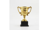 Gold Trophy Award Cup Lightweight Trophy Award Cup Shimmering Contemporary for Students, Competitions, School Events