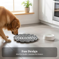 Silicone Slow Feeder Mat Safe Suction Cup Lick Mat Easy to Clean for Dogs