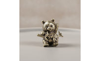 Pandas Figurine Textured Cute Pandas Figurine Small Car Ornament for Bookshelf