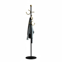 Italian Luxury Aesthetic Sculptural Coat Rack complimentarystanding Garment Stand stylish Clothes Valet Minimalist Design for Homeowners, Professionals, Bedside, Entryway, Walk-in Closet, Living Room