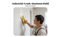 Reusable Internal Corner Sanding Tool Long-Lasting Material Aluminum Alloy Corner Sander Lightweight Self Sanding Frame Comfortable Grip for Drywall Installers, Construction Workers, Wall Finishing, Painting Prep, Home Renovation, Woodworking