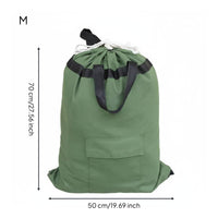 Long-Lasting Canvas Travel Duffel Multi-Purpose Heavy Duty Canvas Duffle Rugged Large Capacity Cylindrical Bag Shockproof for Travelers, Hikers, Campers, Outdoor, Camping
