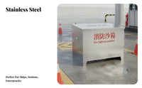 Stainless Steel Sand Box Flood-Control for Industrial Operators, Gas Station
