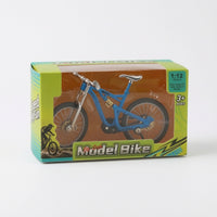 Collectible Mountain Bike Model Detailed Miniature Cycle Compact Alloy Cycle Toy Exquisite for Desk Ornament, Playroom