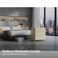 Light Luxury aesthetic 3-Tier Round Cabinet Modern Design Round Multi-Tier Side Table Space-Saving Nightstand Multifunctional for Apartment Dwellers, Homeowners, Students, Small Spaces, Living Room, Office, Nursery