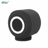 Mic Soundproofing Acoustic Barrier Insulation Acoustic Noise Reduction Cover Reduces Reverberation & Reverb Sound Input Apparatus Foam Windscreen