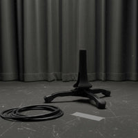 Easy to Set up Soprano Saxophone Stand Compact Soprano Saxophone Display Stand Non-Slip Feet Music Accessory Reinforced Metal Legs