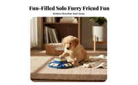 Boredom Breaker Interactive Dog Brain Teaser Toy Adjustable Difficulty Levels Dog Brain Teaser Toy 3 in 1 Function for Dogs, Cats, Playtime