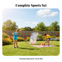 Parent-Child Interaction Kids Golf Practice Toy Colorful Design Target Game Great Gift for Families, Preschoolers