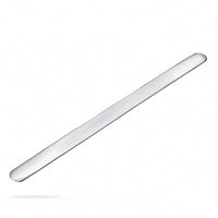 Bracelet Blank with Rounded Ends Bendable Aluminum Bracelet Blank Metal Flat Straight for Crafters, Jewelry Making, DIY Crafts