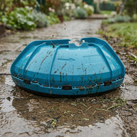 Thick Plastic Grass Guard Reinforced Curved Mower Guard Mounting Clamp Universal-Fit Guard Installation Hardware