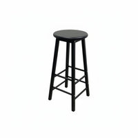 Nordic aesthetic Upholstered pubtool with rearrest Minimalist Design Lowrear Metal Frame Stool Footrest Bar Chair Non-Slip Feet for Adults, Restaurant Owners, Homeowners, Reception Area, Cafe, Bistro, Coffee Shop