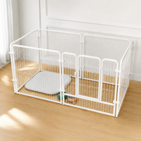 Pet Circle, Dog Cage, Metal Wire, 13mm Tube, With Door, Connectable, For Multi-Dog Households, Puppy Training, White