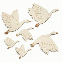 Wooden Bird Wall Decor Coastal Wooden Bird Wall Art Painted for Bedroom